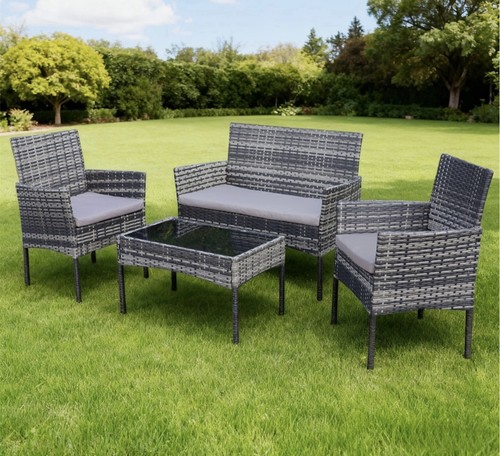 Seat rattan garden - garden, dining