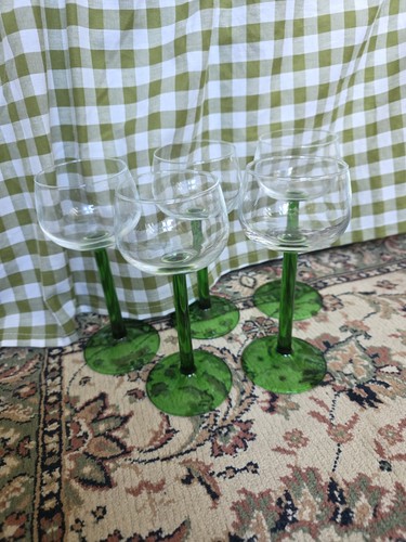 Vintage luminarc long - luminarc, emerald