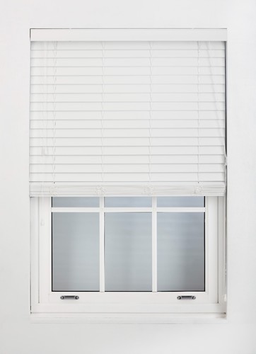 White premium venetian blinds - venetian,