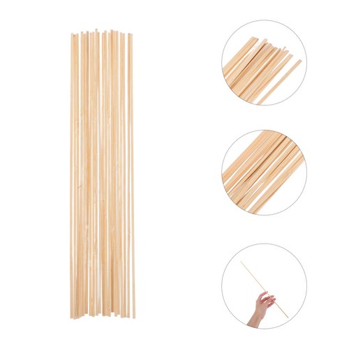 Pcs bamboo rods - 20,