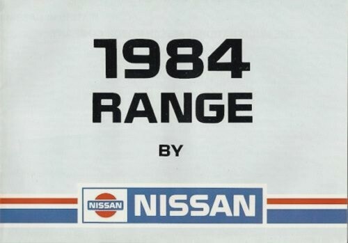 Nissan range mid 1984 - nissan,