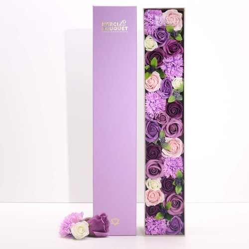 Soap bouquet box - box, extra