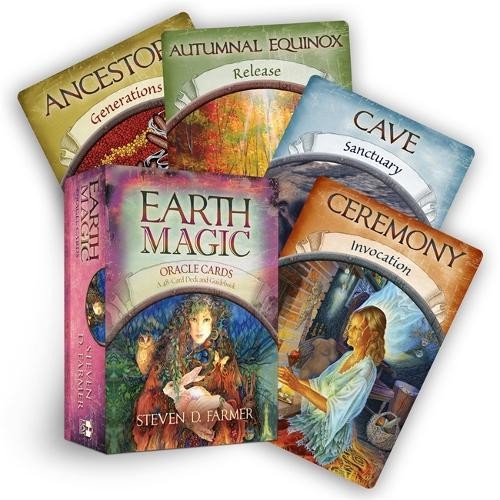 Earth magic oracle cards - cards, by