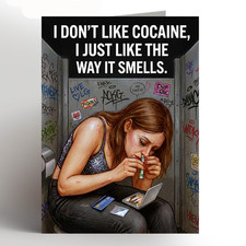 Funny birthday card female - funny,