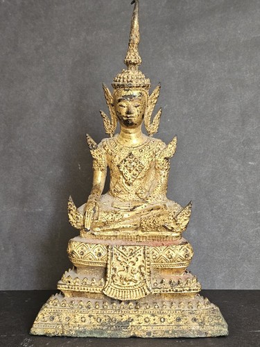 Rare antique gilded bronze - gilded,
