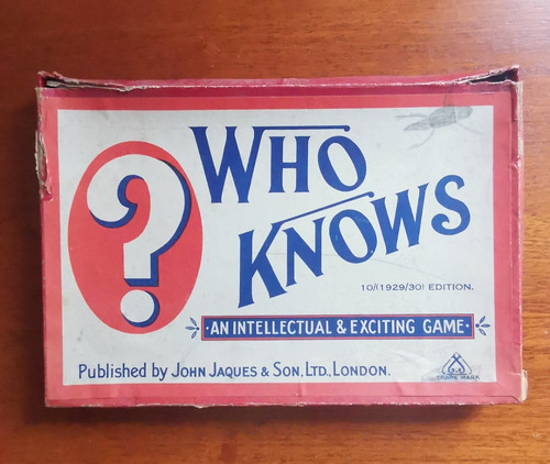 Vintage john jaques - jaques, &
