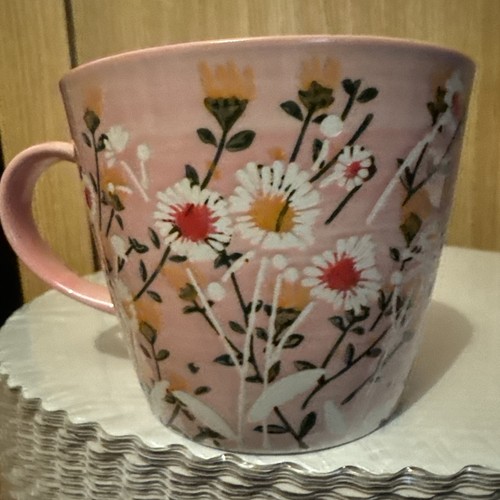 Mug pink wild daisy - pink,