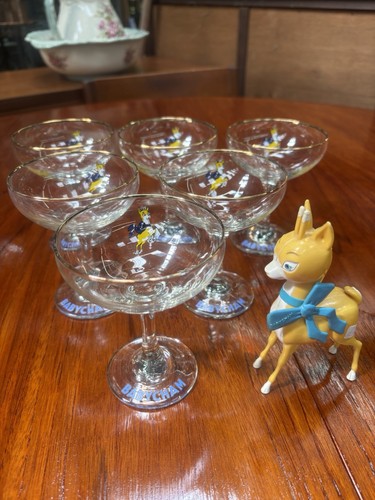 Vintage babycham glasses and - 6,