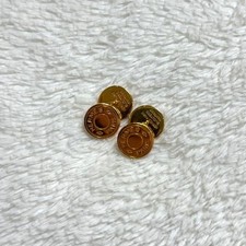 Hermes gold cufflinks - hermes,