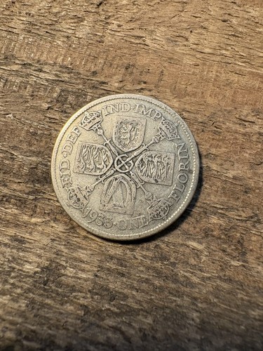 1933 george silver florin - george, /