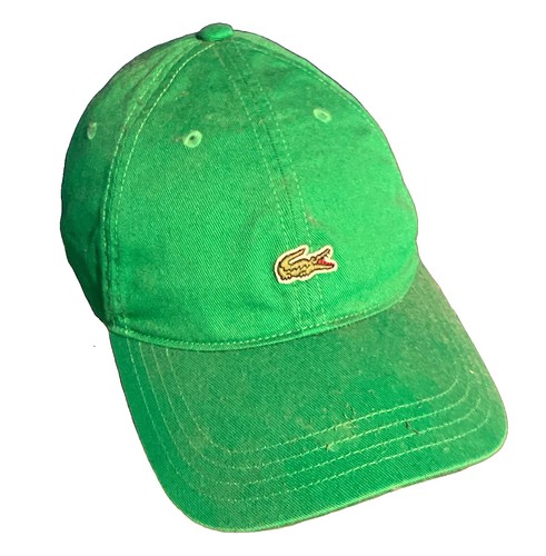 Lacoste green cotton twill - lacoste,
