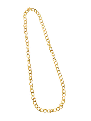 Gold chain necklace 100cm - chain,