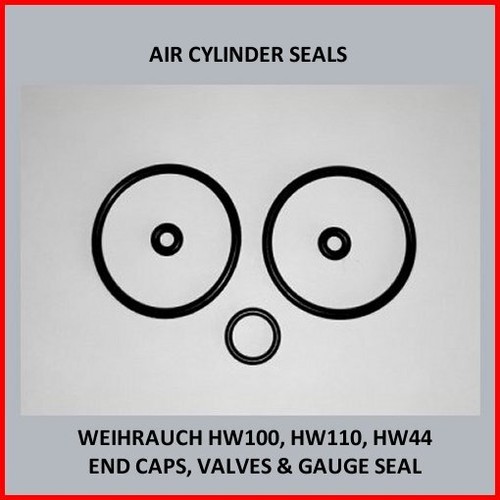 Air cylinder end - &, gauge