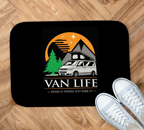 Van life camper - camper, mat