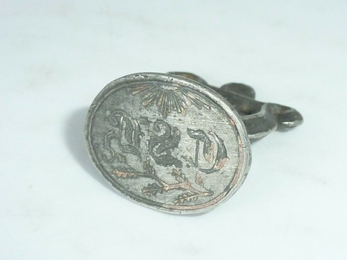 Antique intaglio seal monogram - intaglio,