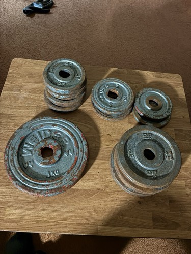 Cast iron weight plates 4kg