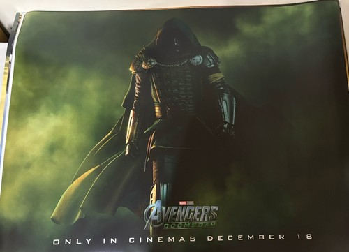 Avengers doomsday quad poster - doomsday,