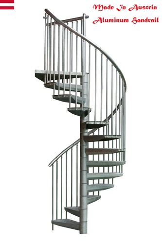 Outdoor spiral staircase kit - outdoor,