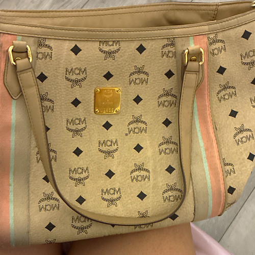 Mcm monogram tote - mcm, bag