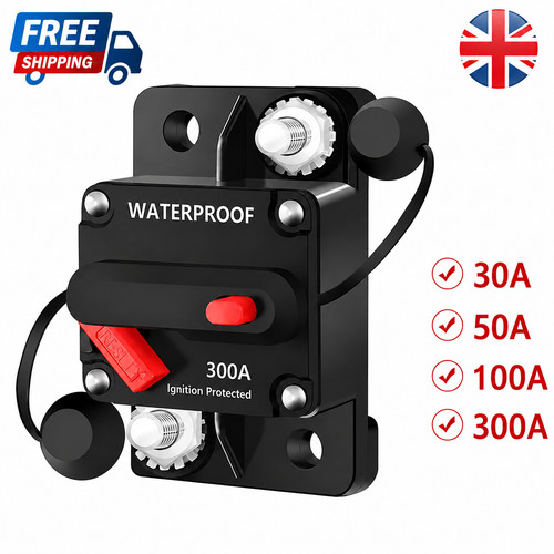 Waterproof car circuit breaker - circuit,