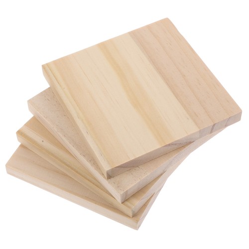 4pcs wooden heat resistant - 4pcs,