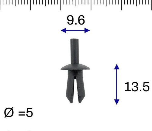 Fit ford 10x push - 10x, rivet