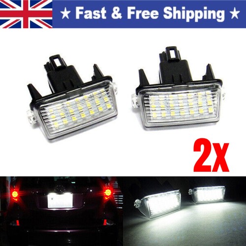 Led licence number plate - number,