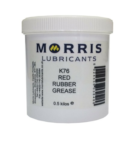 Red rubber grease - red, 500g