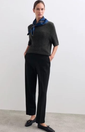 Jaeger wool rich knitted top - knitted,
