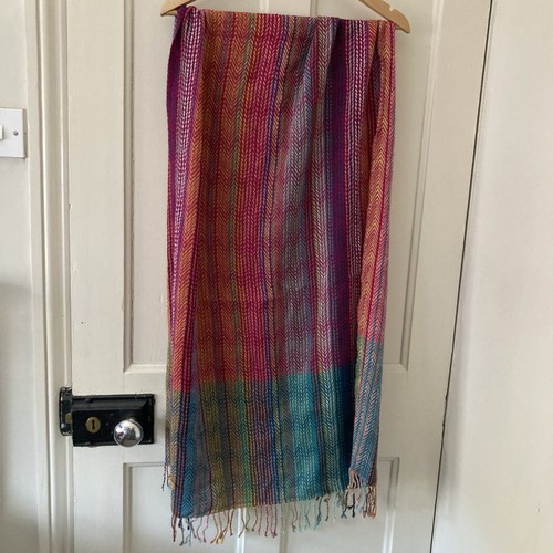 Sahara large wool scarf - wool,