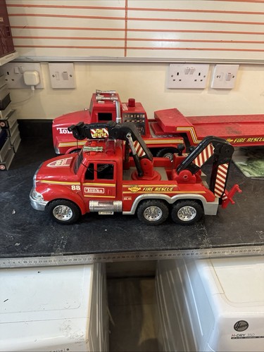 Vintage tonka trucks - tonka, fire