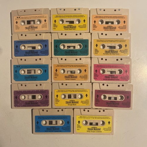 Teddy ruxpin cassette tape lot - ruxpin,