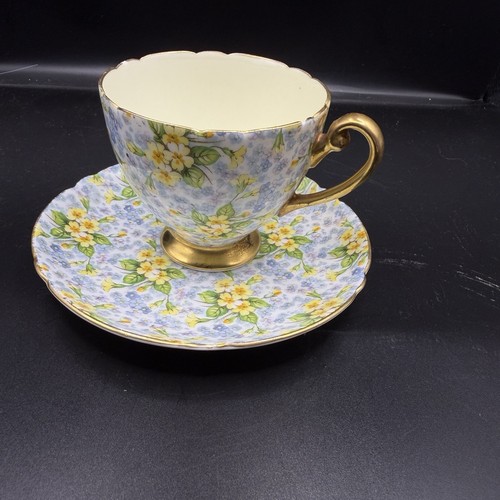 Vintage shelley primrose - vintage,