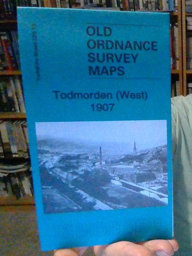 Map todmorden 1907 - map, (west)