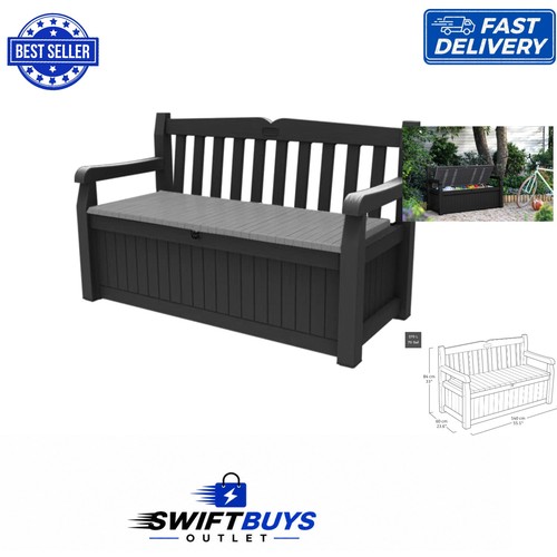 Keter eden bench 265l outdoor - 265l,