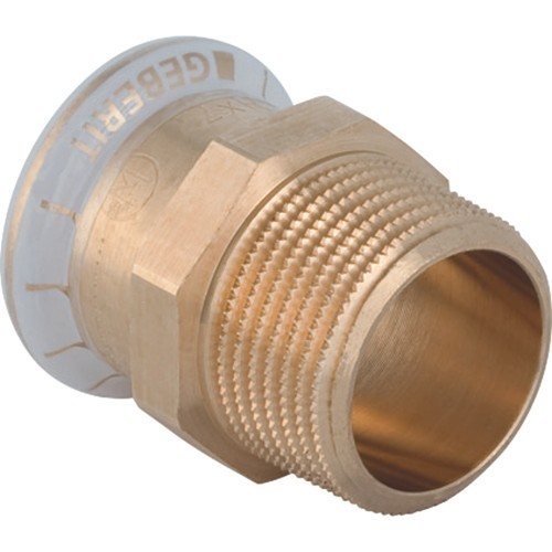 Geberit mapress copper adaptor - mapress,