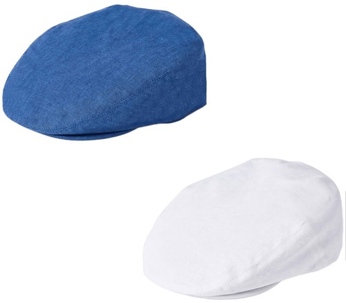 Irish linen flat - linen, cap