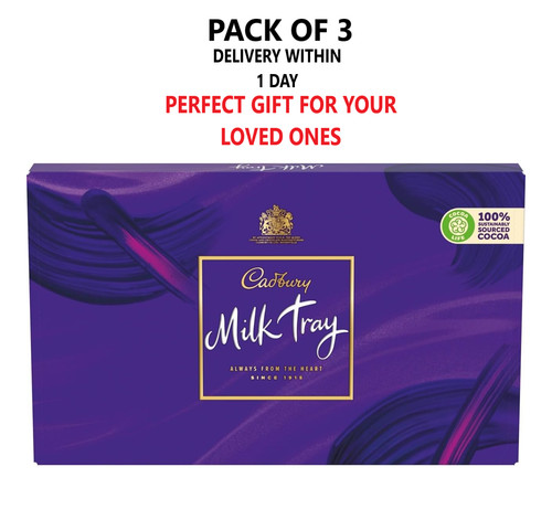 Cadbury milk tray chocolate - tray,