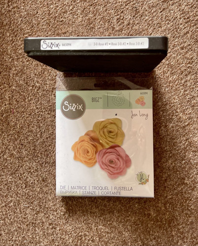Sizzix bigz die rose - 3d,