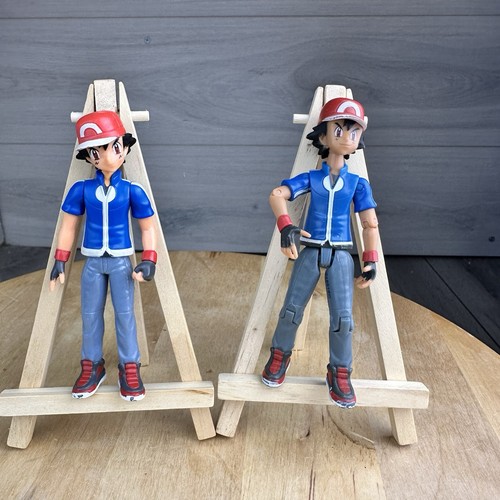 Pokemon ash tomy figure - x2,