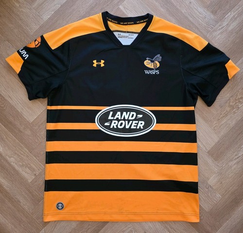 Wasps rugby shirt mens black - mens,