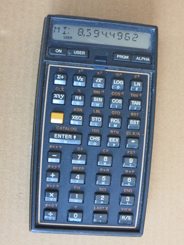41cx scientific calculator - hp,