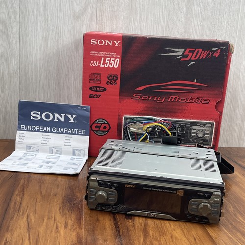 Sony cdx l550 car player - car, cd