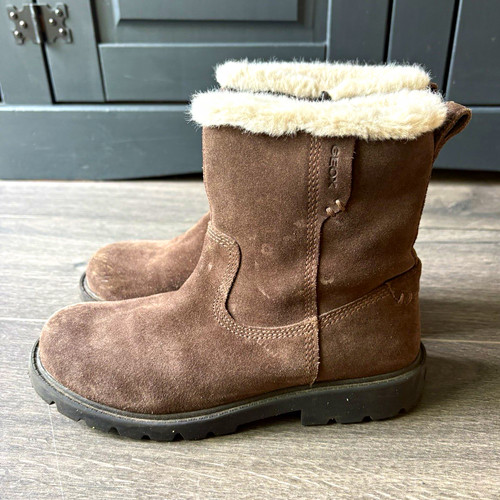 Geox brown suede - geox,
