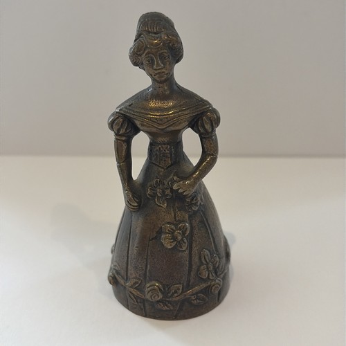 Vintage brass crinoline - crinoline, lady