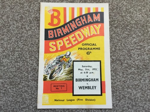 Birmingham wembley 31 5 - v, 31/5/52