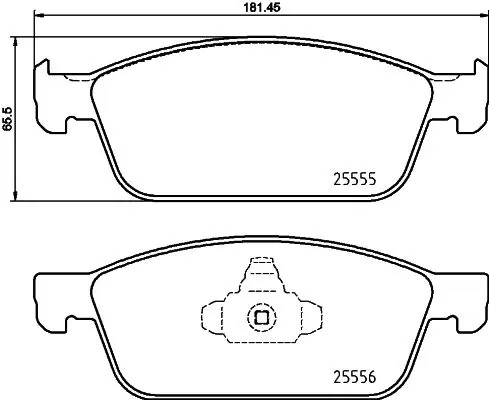 Brake pads 8db - brake,