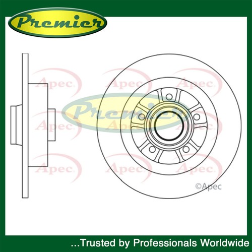 Premier rear brake - premier,