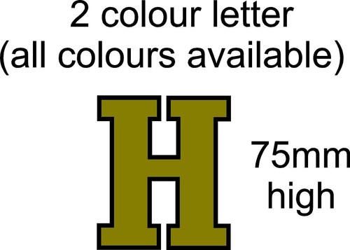 Layer colour letter leg - layer,