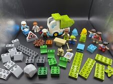 Lego Duplo Recycling Truck Bin Lorry Vehicle, Brick & Mini-Figures Toy Bundle